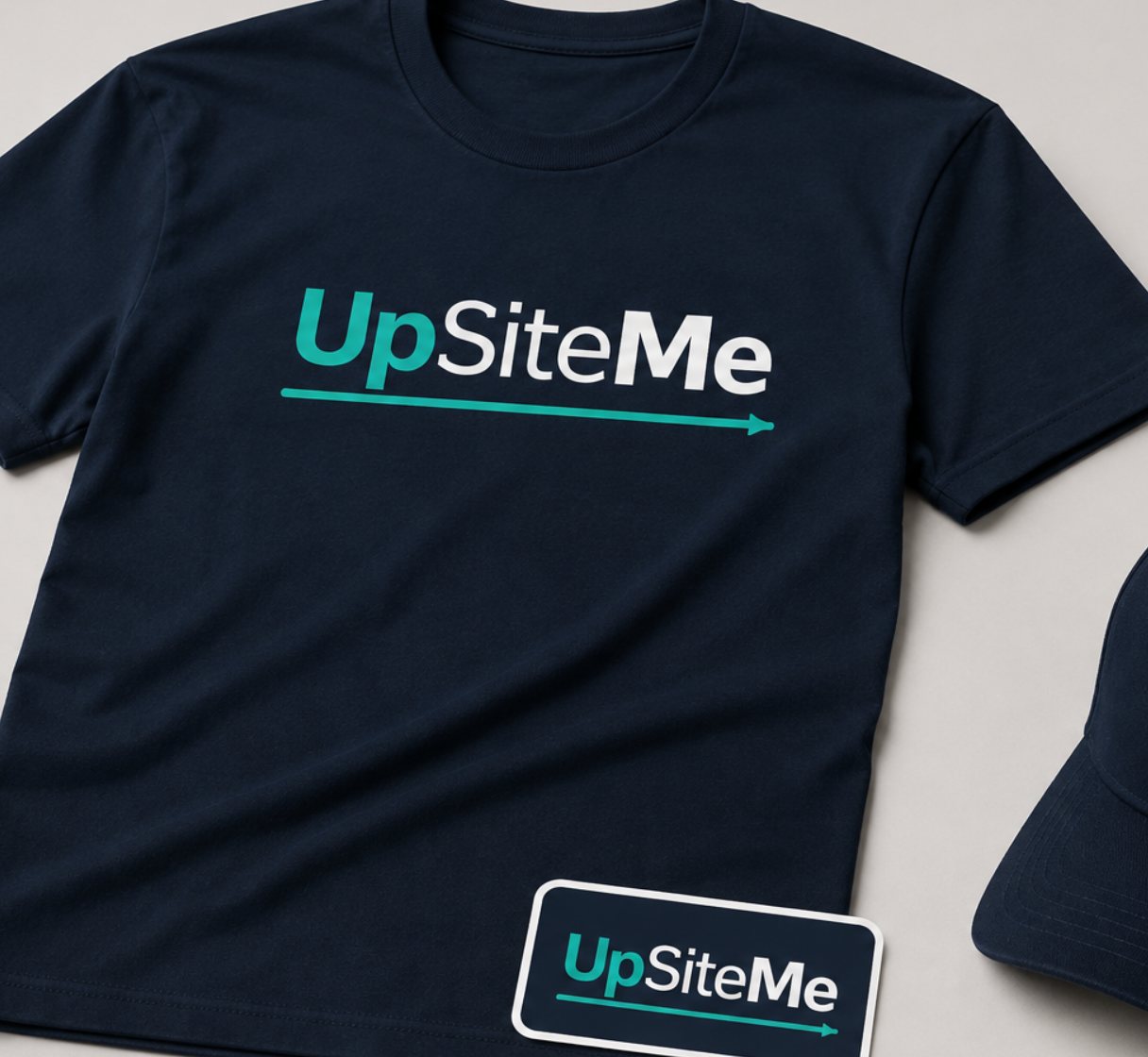 UpSiteMe brand shirt